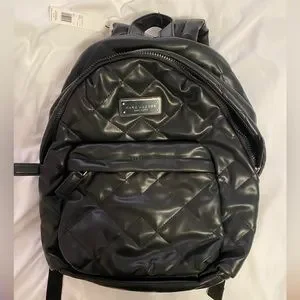 Marc Jacobs black pleated backpack new with tags Marc Jacobs Quilted Nylon Backpack on SALE | Saks OFF 5TH main image 3
